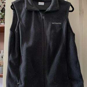 Columbia velour vest